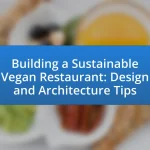 Building a Sustainable Vegan Restaurant: Design and Architecture Tips